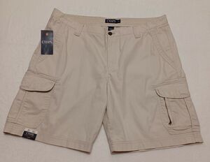 Chaps,Men's Beige Cargo Shorts Size 40  NWT